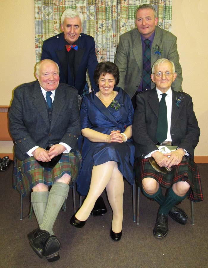 Kennethmont Burns Supper speakers 2014